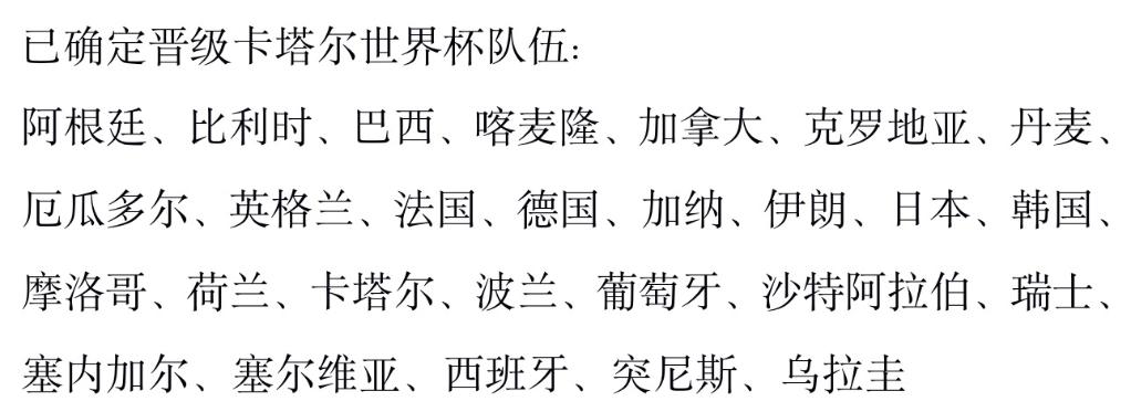 世界杯哪些国家没参加为什么(追光丨哪些队伍缺席卡塔尔世界杯让你感到遗憾？)