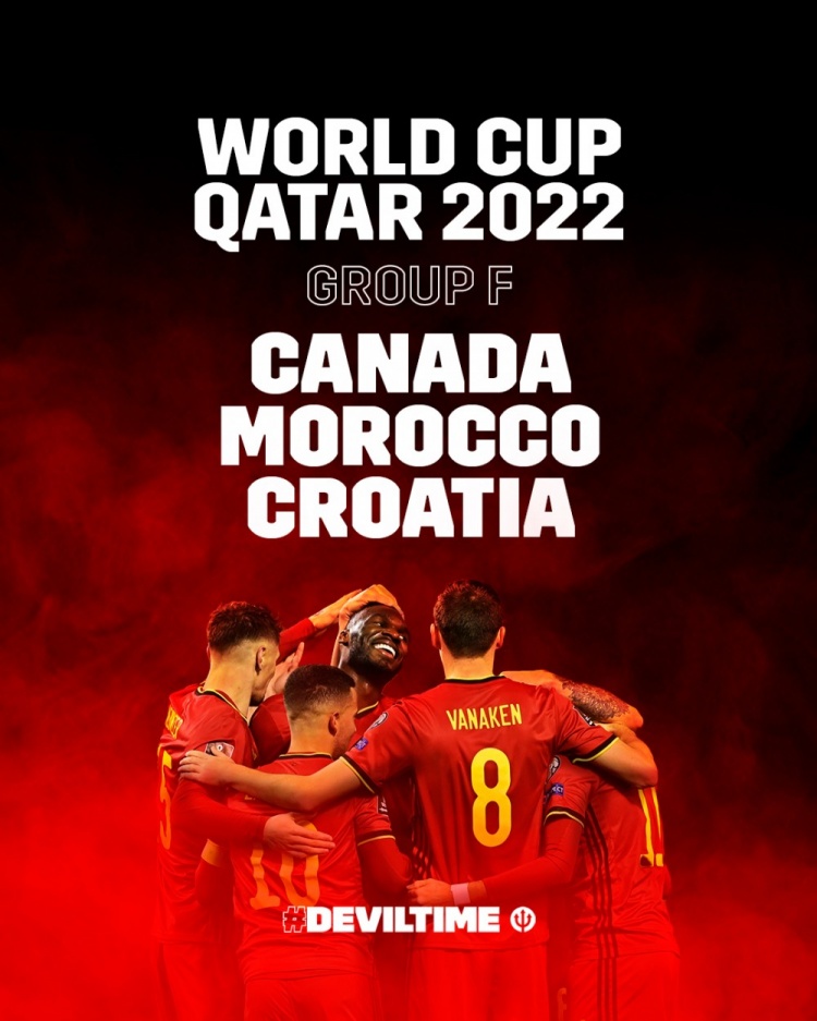 世界杯F组最新赛程：12月1日23点，克罗地亚vs比利时