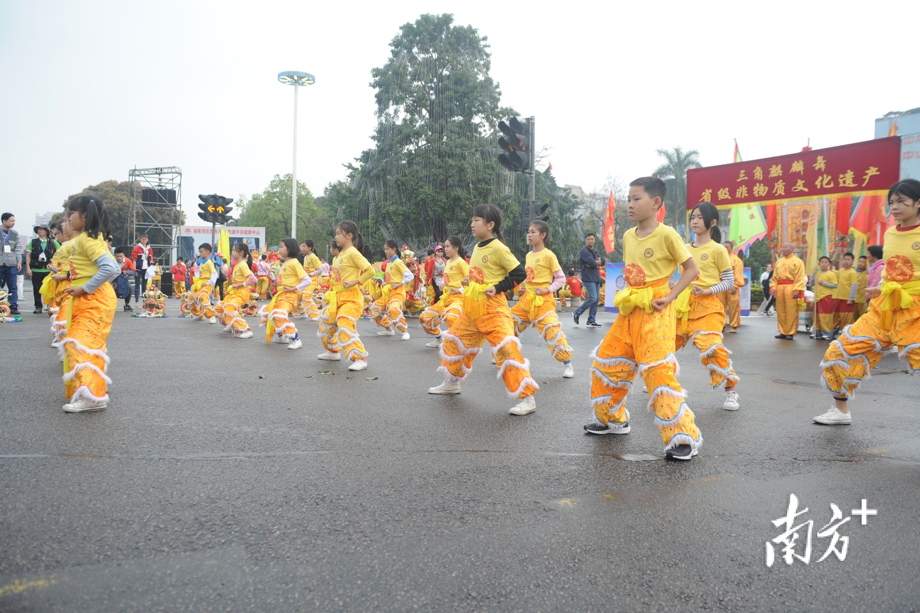 中山三角镇三角小学：校园赓续麒麟文化(图2)