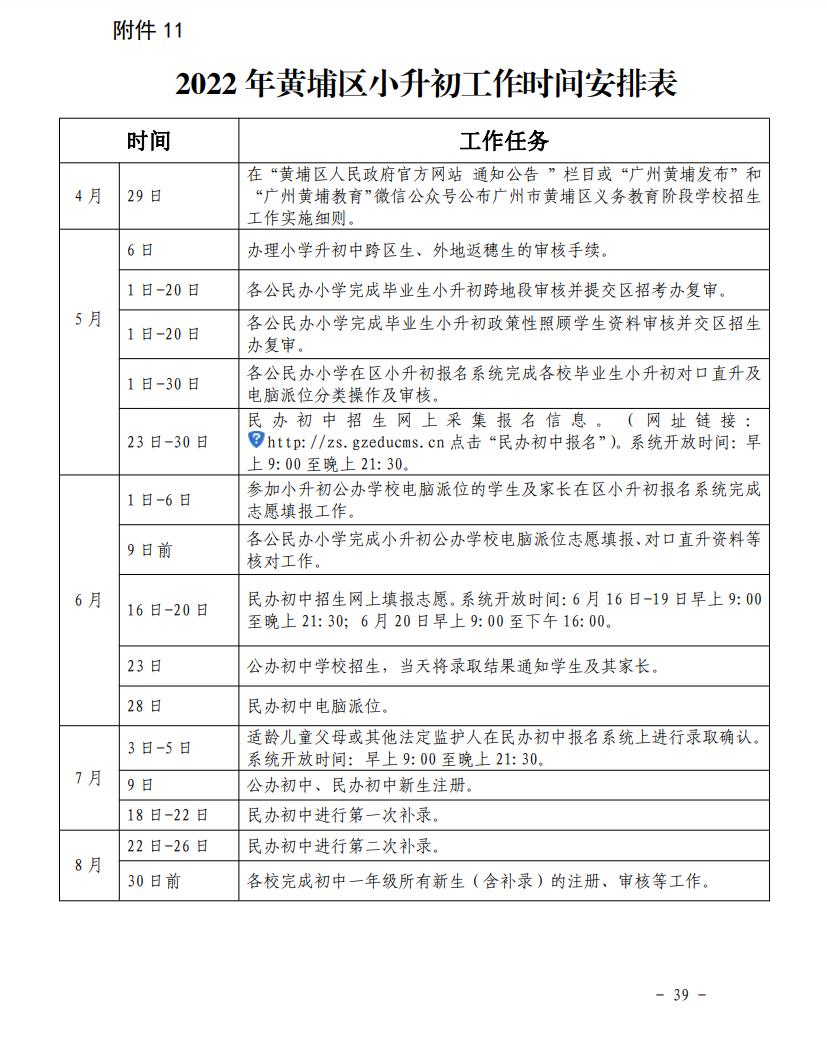 2022广州黄埔区公办小学一年级招生(图1)