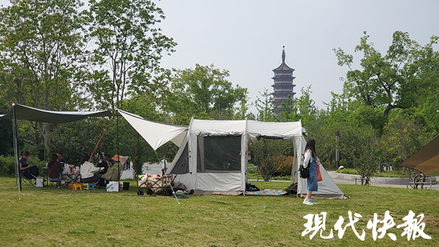 搭帐篷露营、网红地打卡……这个“五一”江苏人在家门口感受诗和远方