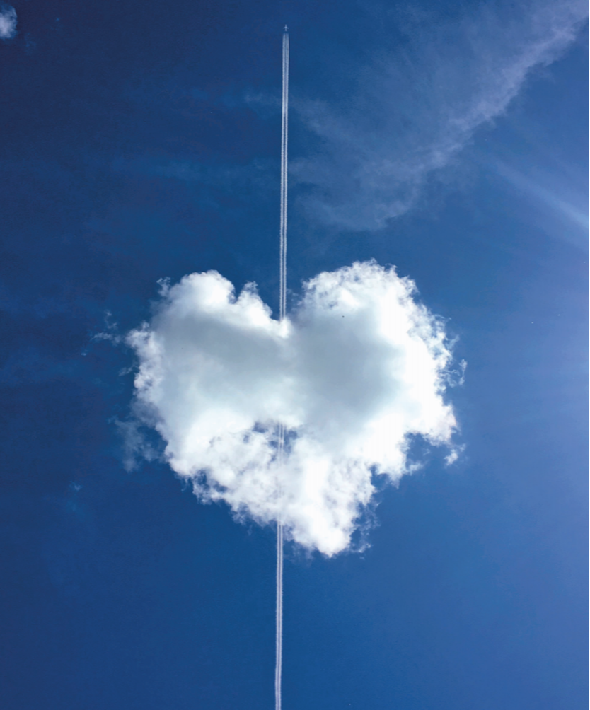 抬头,望天,看每一朵不期而遇的云