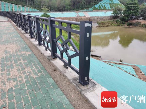 儋州一施工项目景观护栏遭偷窃损失十万余元辖区警方介入调查