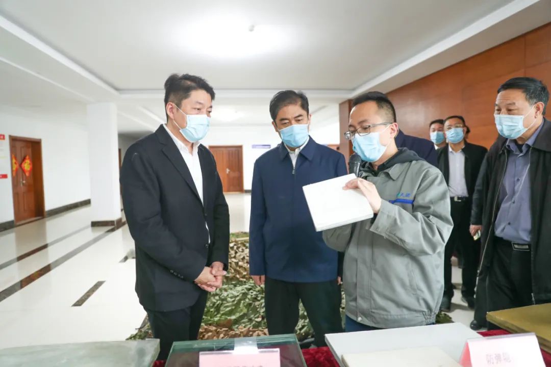 济南市投资促进局党组书记、局长李洪伟到济南新材料产业园区调研