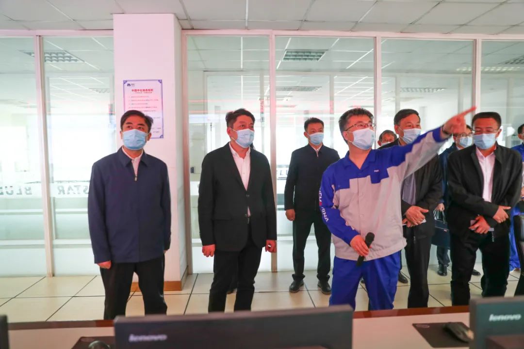 济南市投资促进局党组书记、局长李洪伟到济南新材料产业园区调研