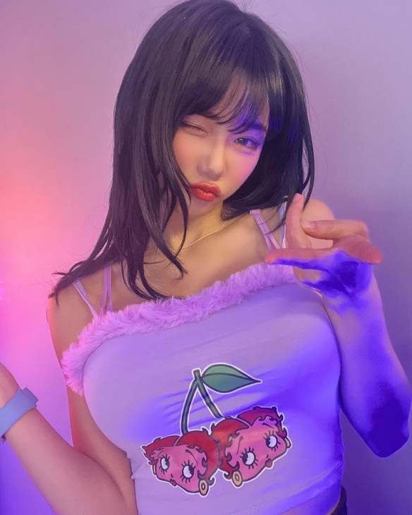 真的很难移开眼睛韩国h罩杯主播cheriberry美照赏