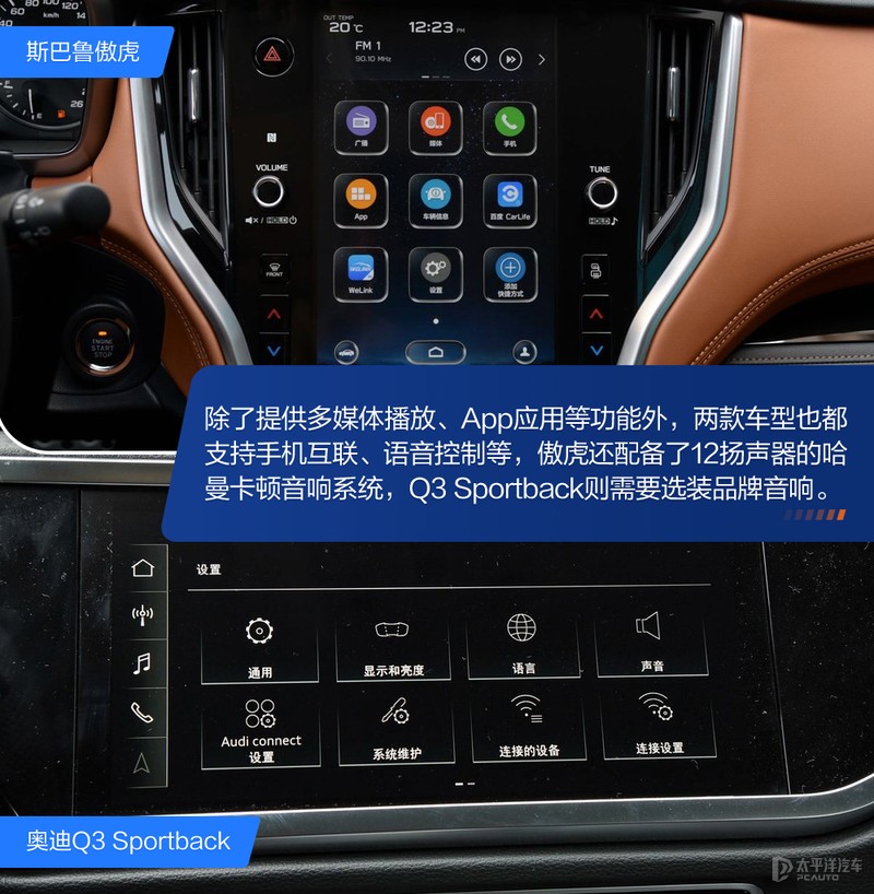 30萬級別跨界SUV選哪款？斯巴魯傲虎VS奧迪Q3 Sportback