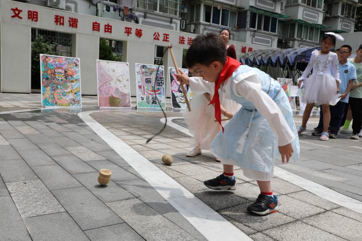 杭州市娃哈哈小学有一场特别的六一节活动(图7)