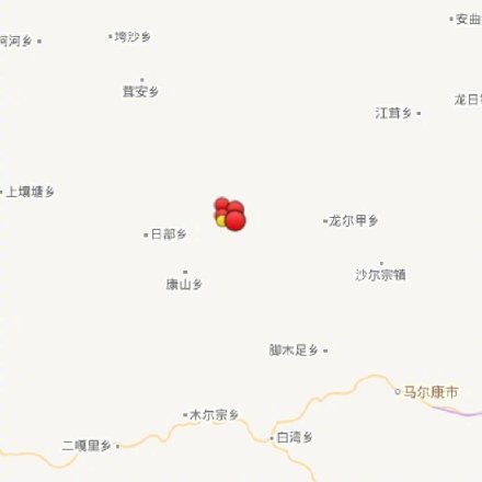四川阿坝州马尔康市凌晨连发多次地震，最大震级6.0级，成都震感强烈