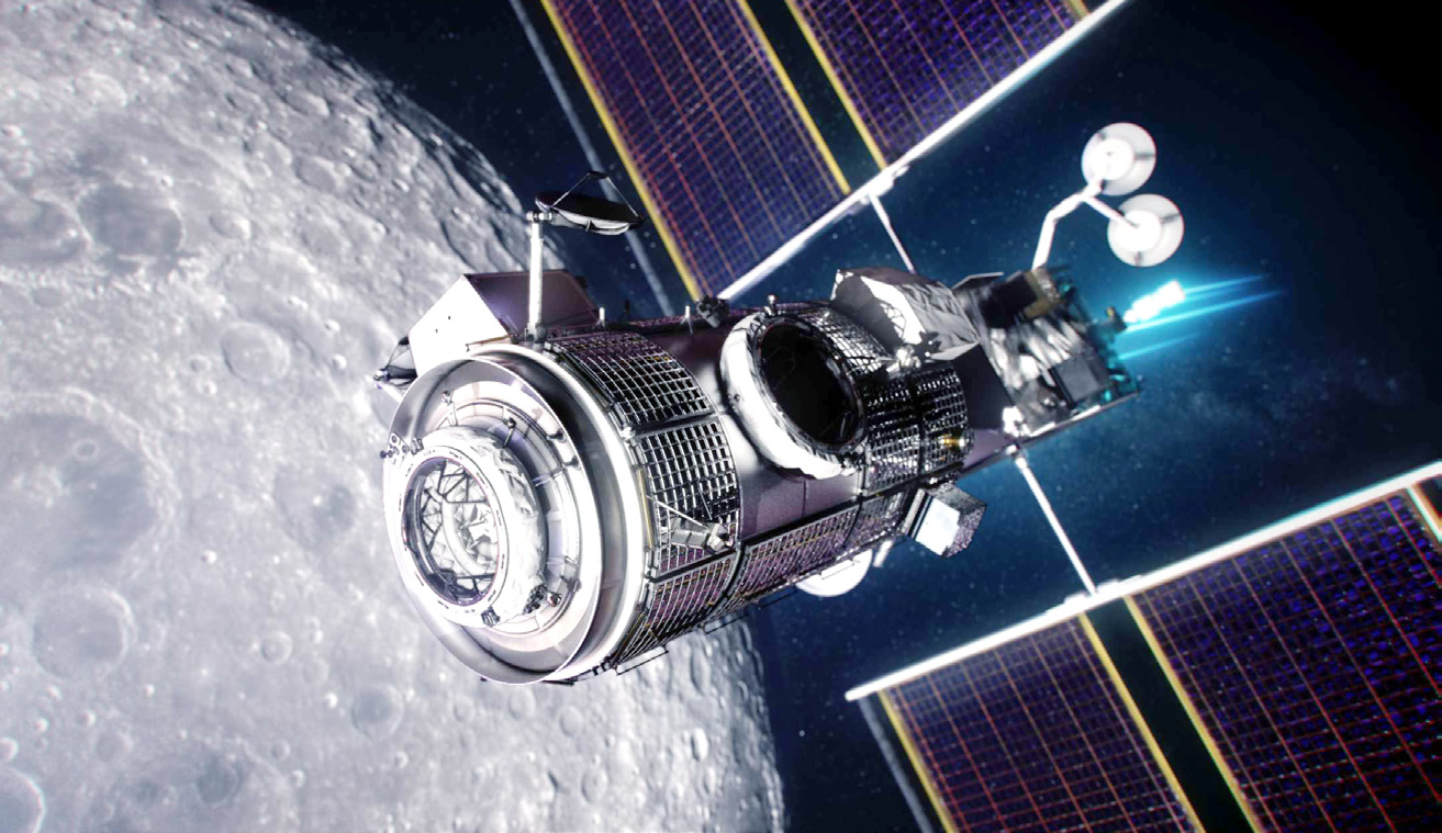 NASA正在测试用于月球前哨站的太阳能电力推进系统