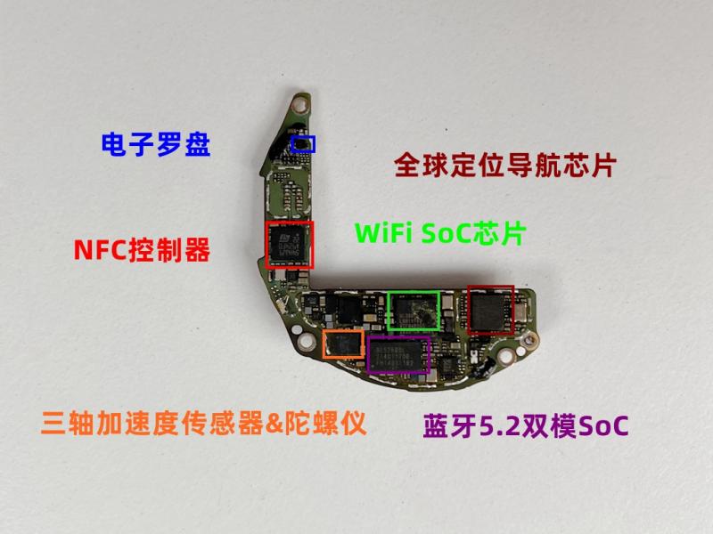 华为Watch GT 3拆解：STM32U5系列芯片加持，将低功耗进行到底