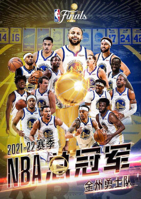 nba官方发奖杯的荣誉有哪些(勇士队时隔四年重夺NBA总冠军 库里摘得FMVP)