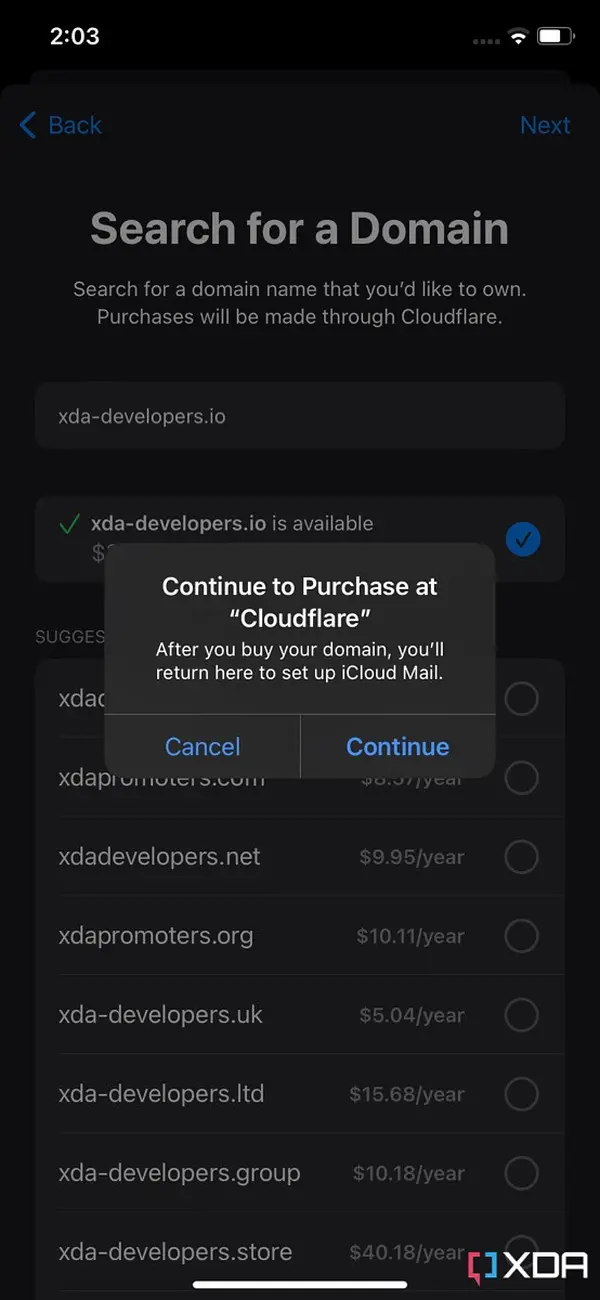 iOS 16中Apple Mail现允许购买自定义域名