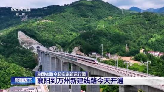 全国铁路今起实施新运行图