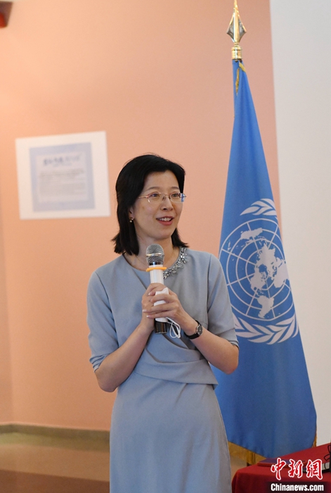 中国常驻联合国教科文组织代表团祝贺胡海岚获世界杰出女科学家奖