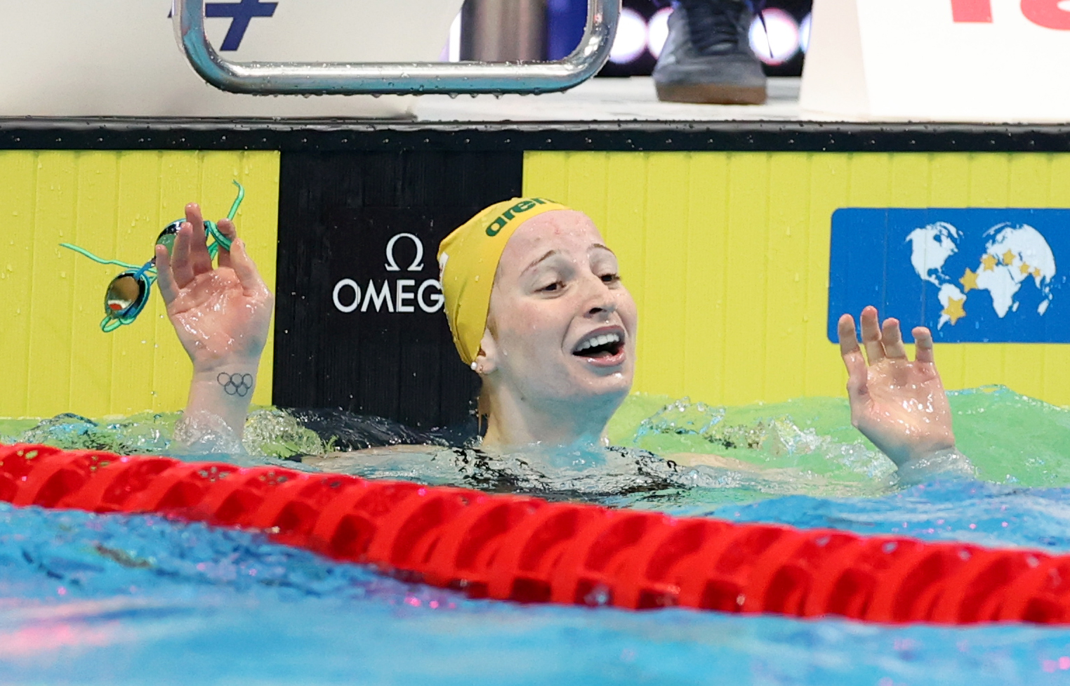 （体育）游泳——世锦赛：澳大利亚选手获女子100米自由泳冠军(2)