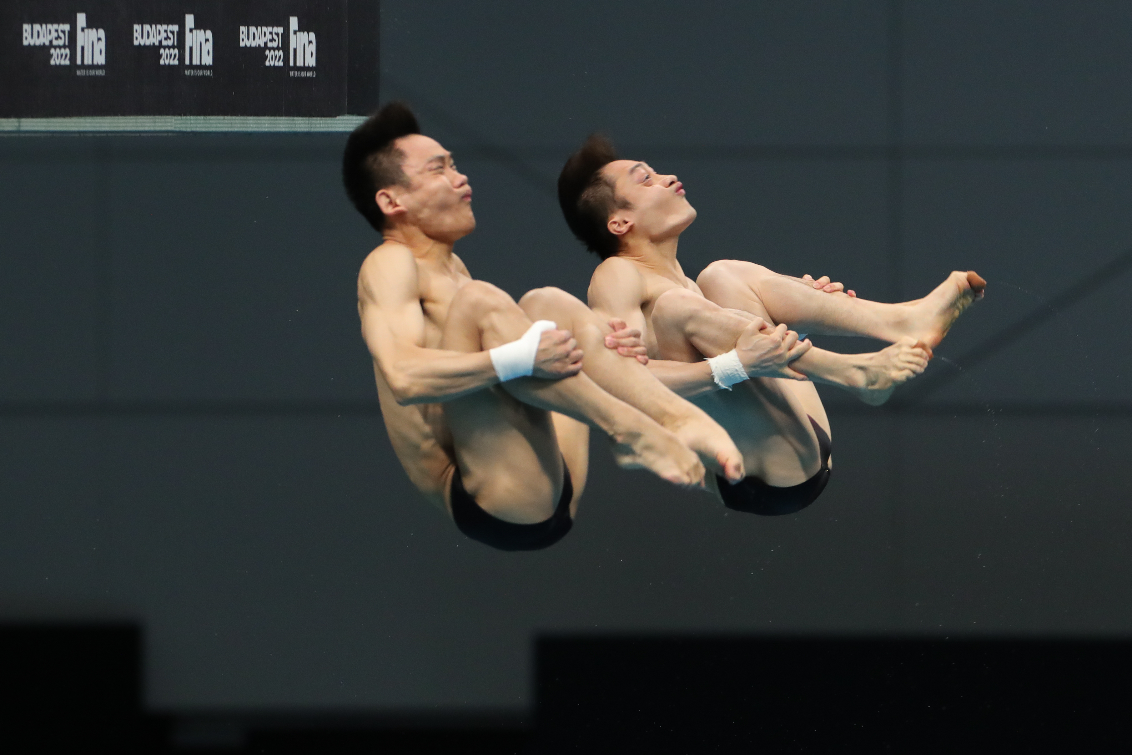 （游泳世锦赛）跳水——男双10米台预赛：练俊杰/杨昊晋级决赛