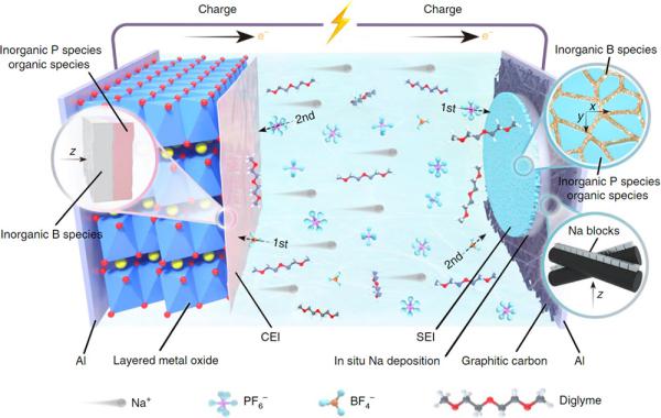 物理所在多界面协同提升钠离子电池性能研究方面获进展