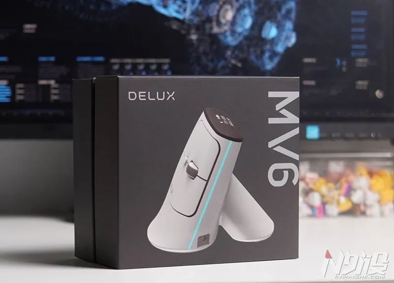 多彩MV6垂直人体工学三模无线鼠标上手体验