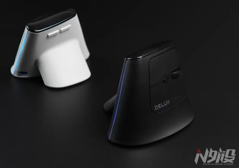 多彩MV6垂直人体工学三模无线鼠标上手体验