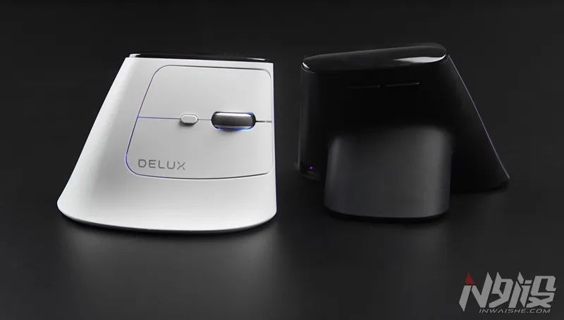 多彩MV6垂直人体工学三模无线鼠标上手体验