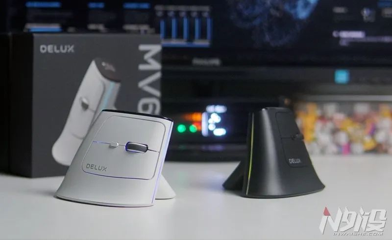 多彩MV6垂直人体工学三模无线鼠标上手体验