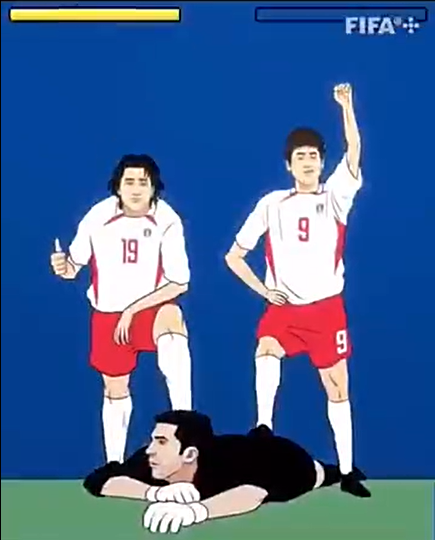 fifa电子竞技世界杯(FIFA发视频夸韩国队2002年世界杯表现，各国球迷怒了…)