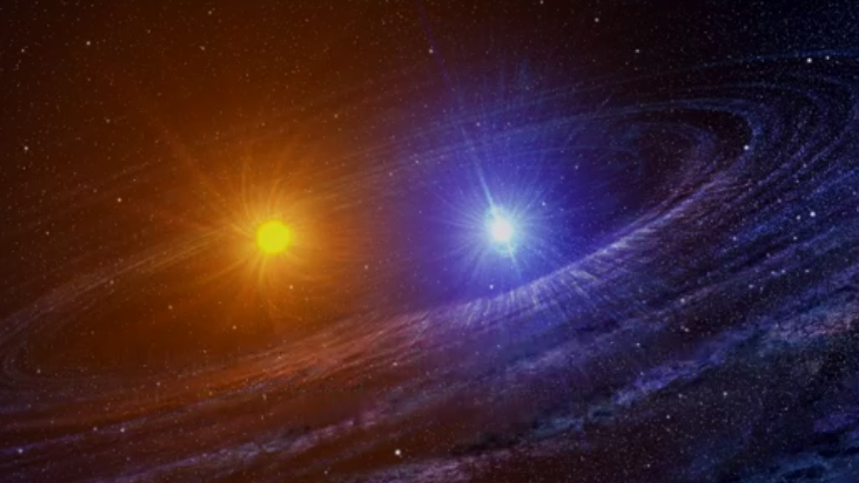 首次直接观测“宇宙双黄蛋”“蛋清”被抛射，双星演化研究获突破