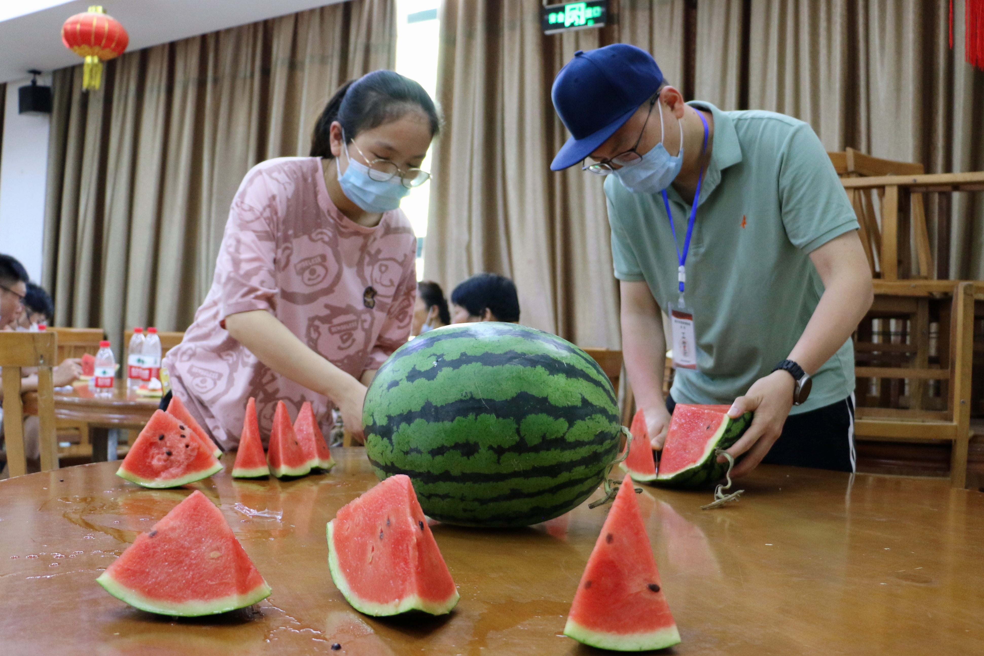 高温下劳动者特写