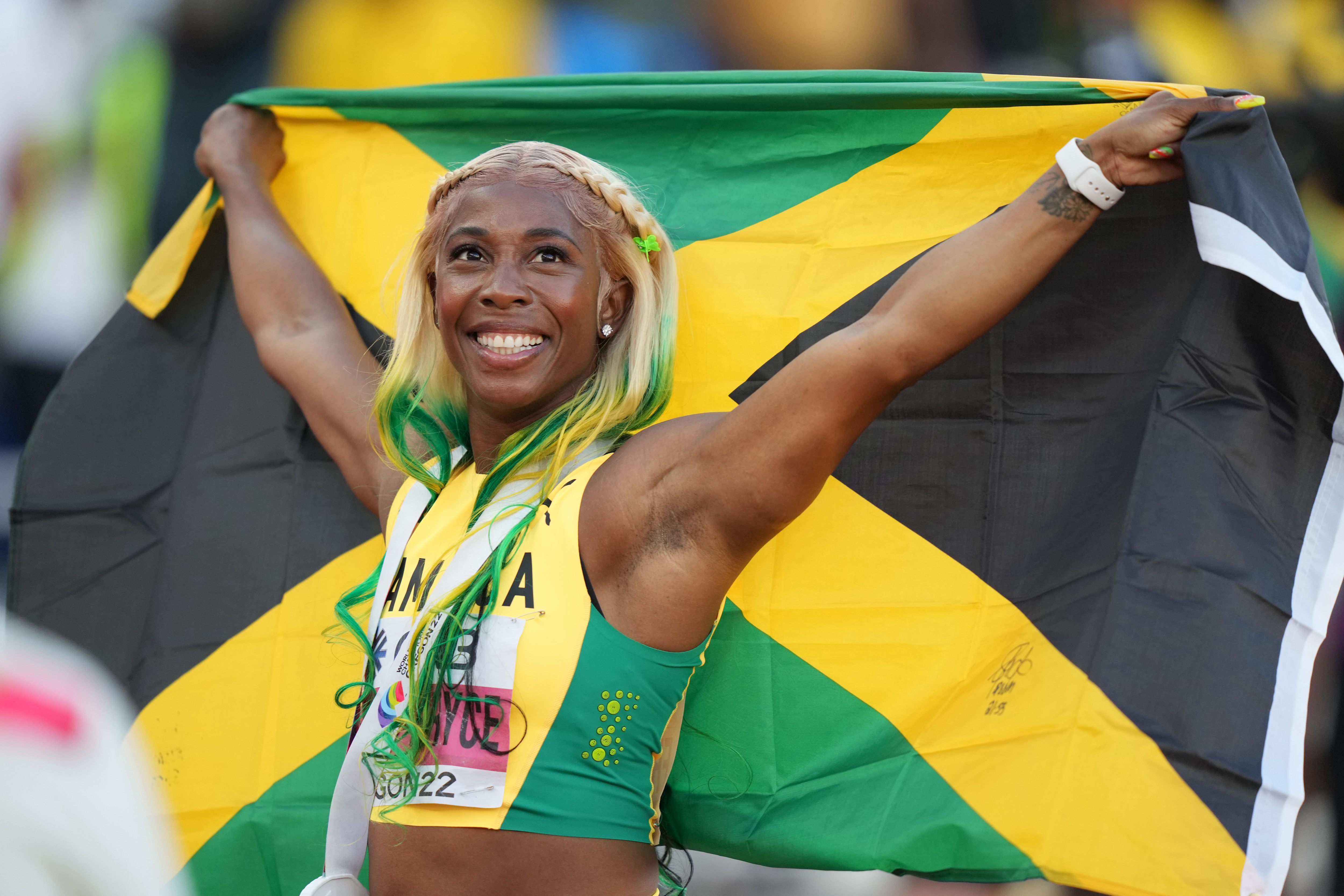 田径世锦赛弗雷泽夺得女子百米冠军