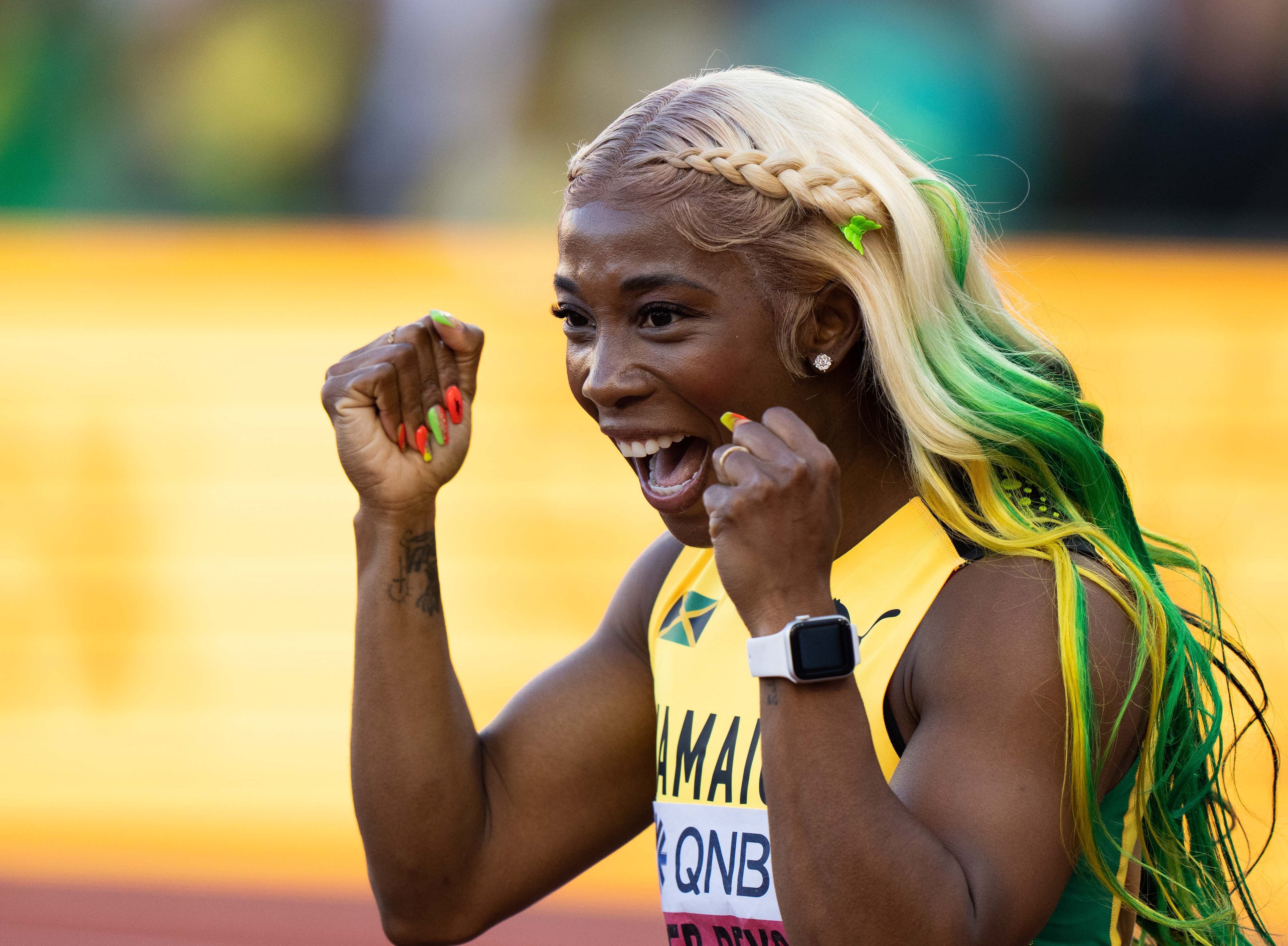 (田径世锦赛)弗雷泽夺得女子百米冠军(2) - 我的快乐小窝