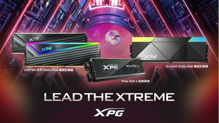 威刚展示XPG PCIe 5.0固态硬盘 读写速度可达14、12GB/s