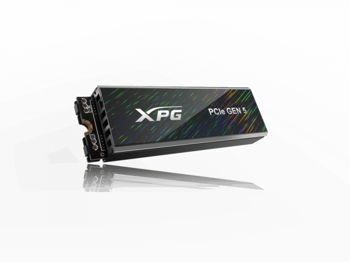 威刚展示XPG PCIe 5.0固态硬盘 读写速度可达14、12GB/s