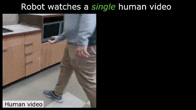 CMU团队尝试让机械臂系统通过观看视频来模仿人类工作