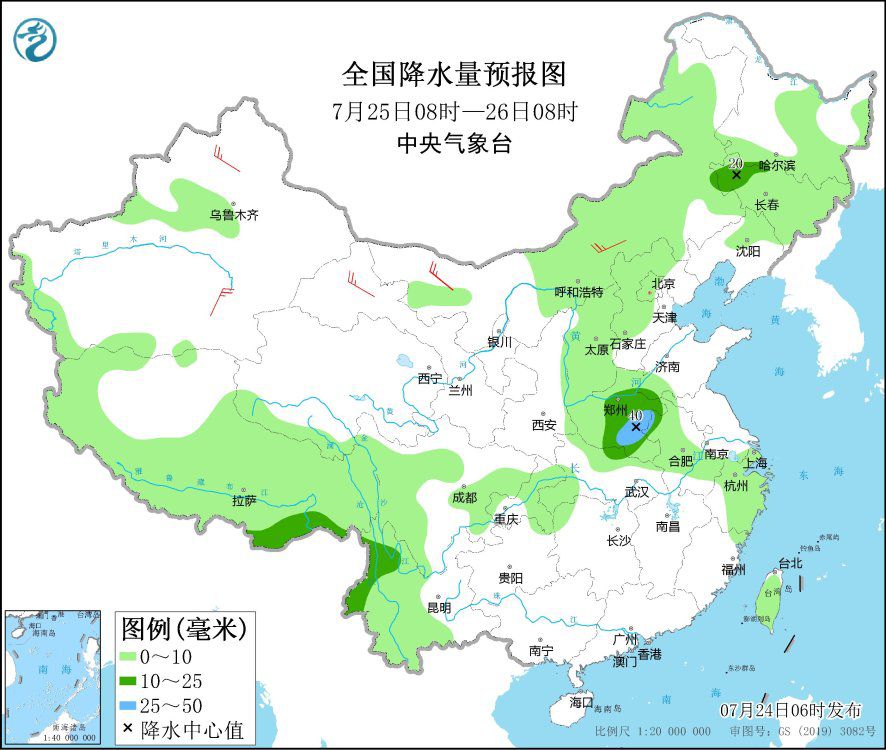 江南华南等地高温天气持续 内蒙古吉林等地有雷阵雨天气