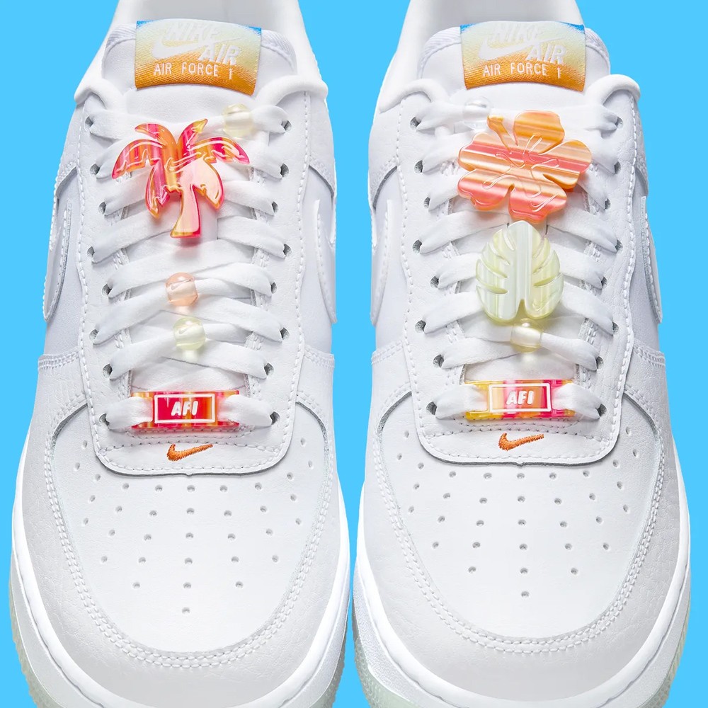 鞋带扣真可爱！Nike 推出「热带风情」系列！
