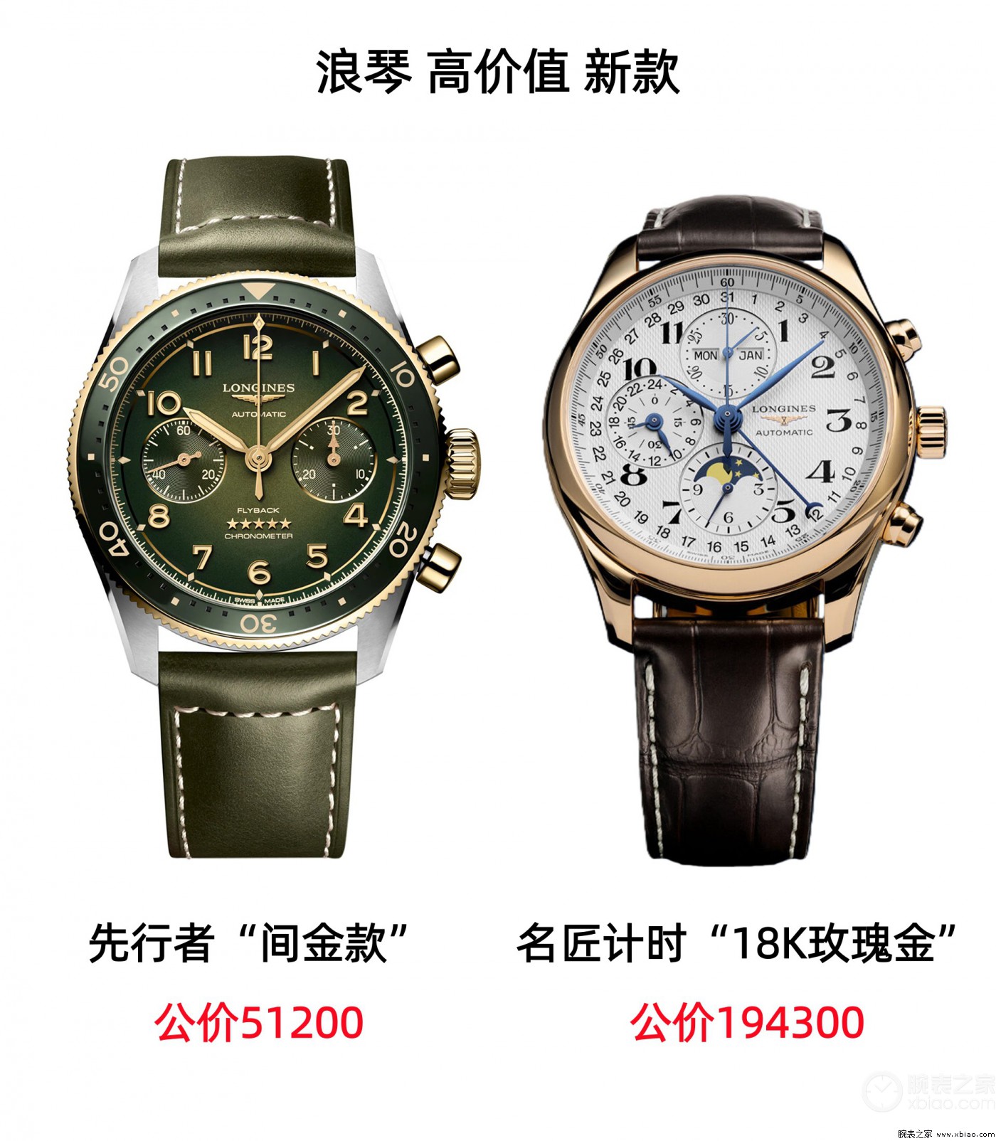 浪琴的“小众精品”，3万多，很值很“硬核”