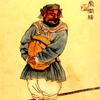 晚霞中的胖蜻蜓