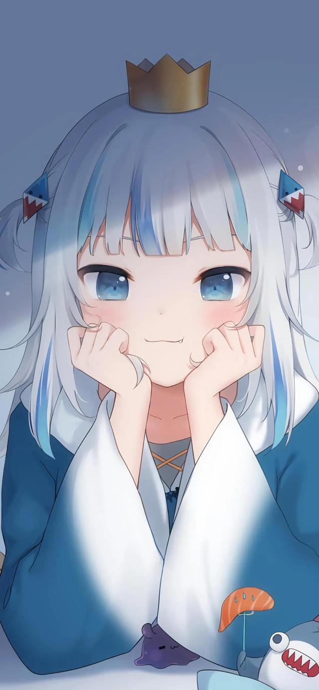 鲨鱼娘-噶呜古拉 小鲨鱼，微信头像，鲨鱼娘-噶呜古拉 小鲨鱼（美图壁纸第72期）