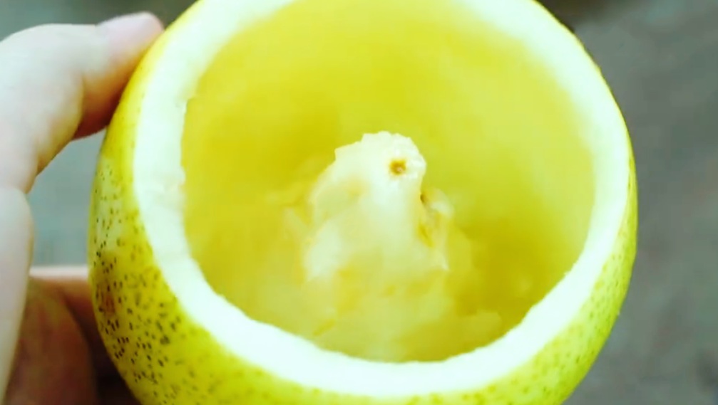 图片[3]-【冰糖蒸雪梨】做法步骤图 大人小孩都能喝 常吃身体更健康-起舞食谱网