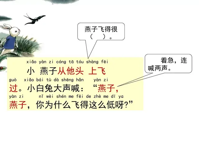 用赶紧造句子，用赶紧造句子一年级（部编版一年级下册第14课《要下雨了》知识点+图文讲解）