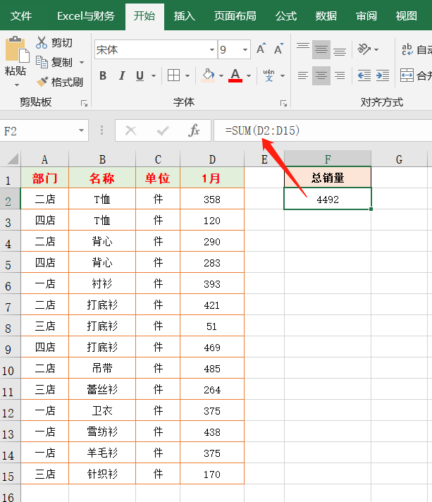 excel合计，Excel里格式如何设置合计（6个求和公式满足日常工作需要）
