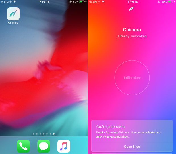 越狱软件chimera，越狱工具已出，教你掉签安装法