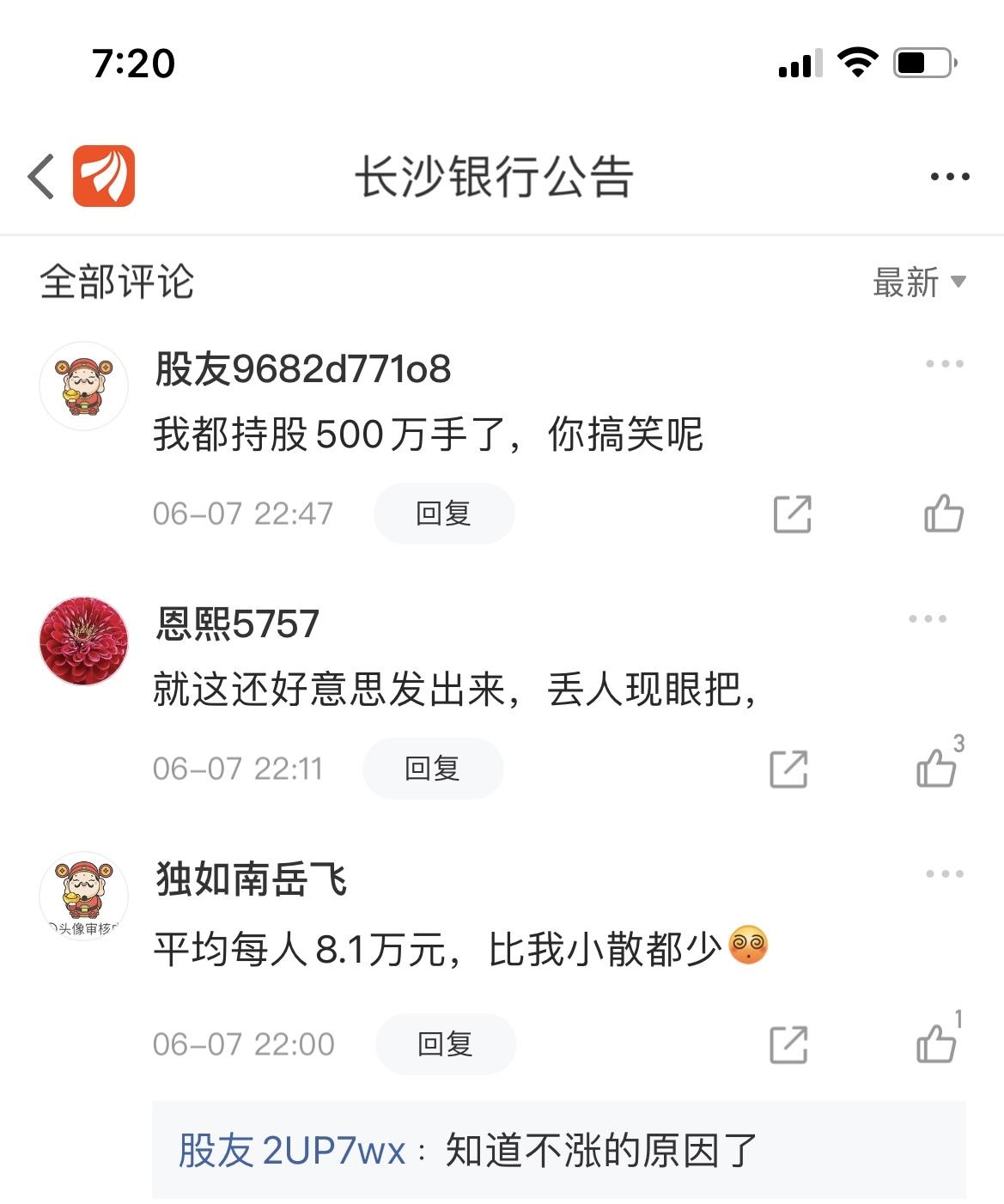 长沙银行股吧（17名高管仅出137万元稳定股价）