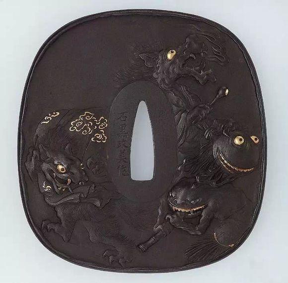镡什么意思，镡怎么读（日本武士刀护手《刀镡》）