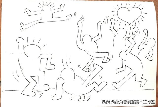 跳舞的人简笔画，简笔画如何画跳舞的人（学习大师绘画）