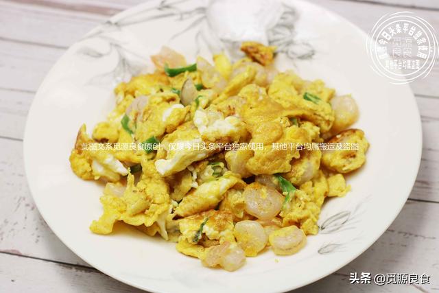 虾仁炒蛋，虾仁炒蛋的营养价值（鸡蛋滑嫩、虾仁鲜美无腥味）