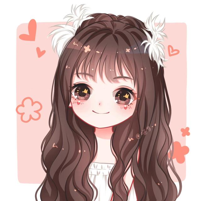 女生用的微信头像图片卡通，卡通女生微信头像（超可爱的卡通动漫女生头像、闺蜜头像）