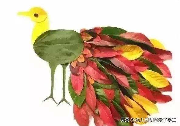 叶子做的手工图片，手工漂亮的拼叶子图（我为你整理了这份树叶手工大全）