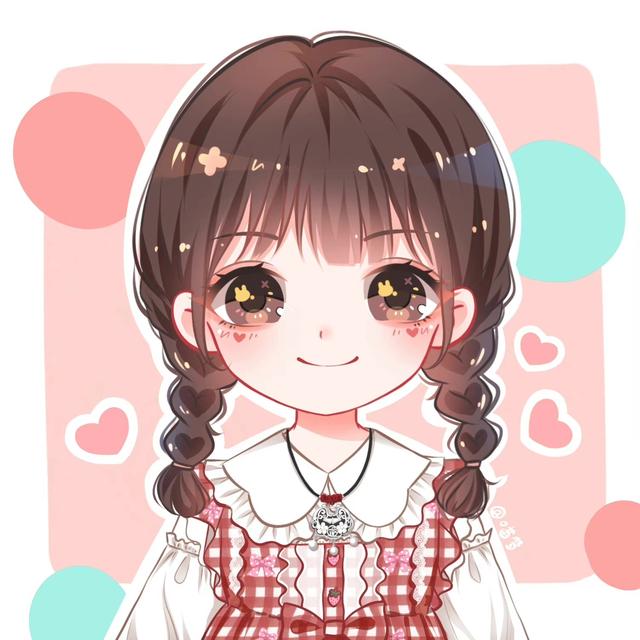 动漫女生头像 少女头像微信，动漫女生头像 少女头像（超可爱的卡通动漫女生头像、闺蜜头像）